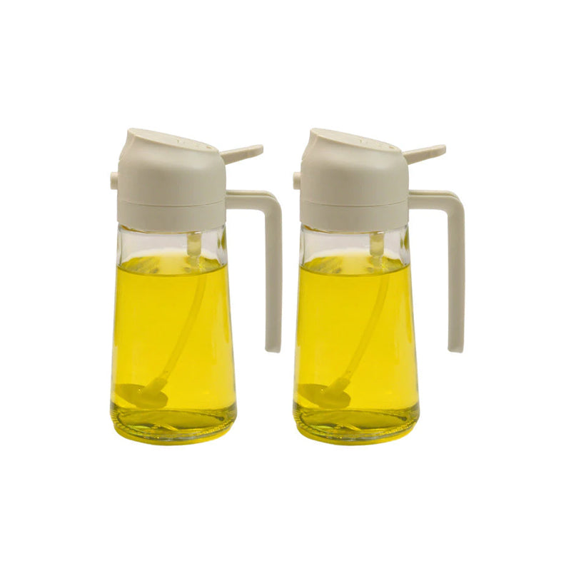 Junips | 2-in-1 Glass Oil Sprayer and Dispenser