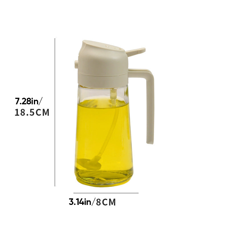 Junips | 2-in-1 Glass Oil Sprayer and Dispenser