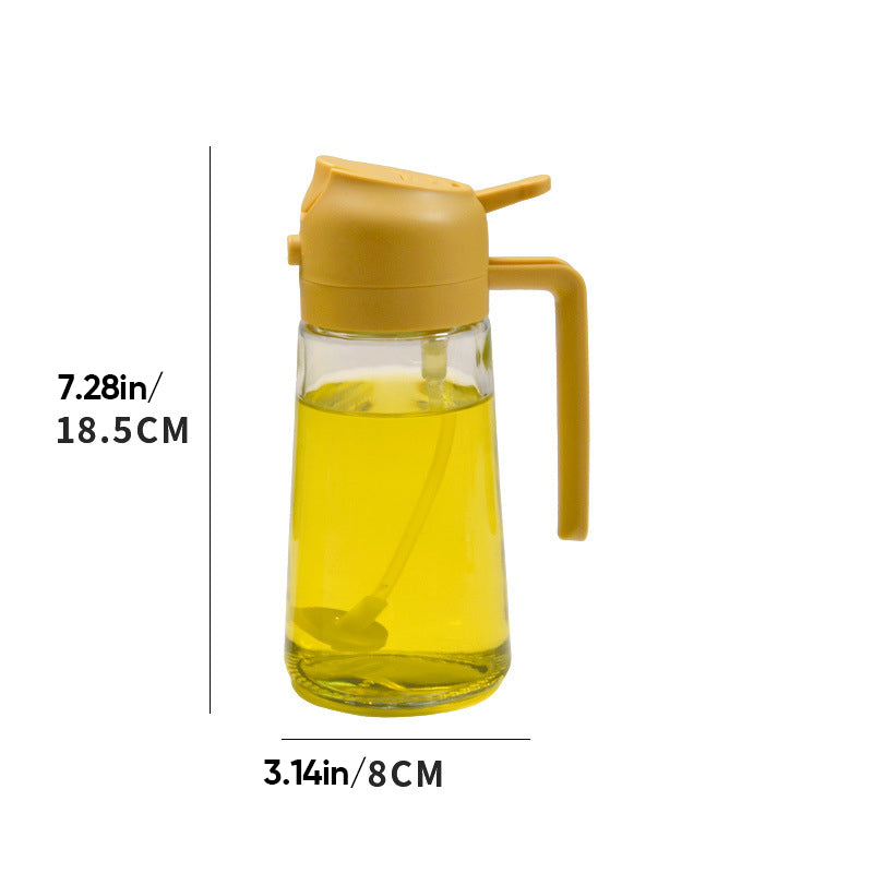 Junips | 2-in-1 Glass Oil Sprayer and Dispenser