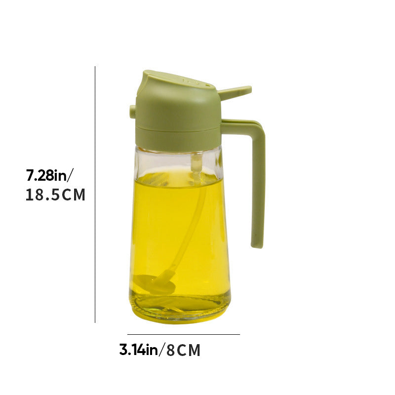 Junips | 2-in-1 Glass Oil Sprayer and Dispenser