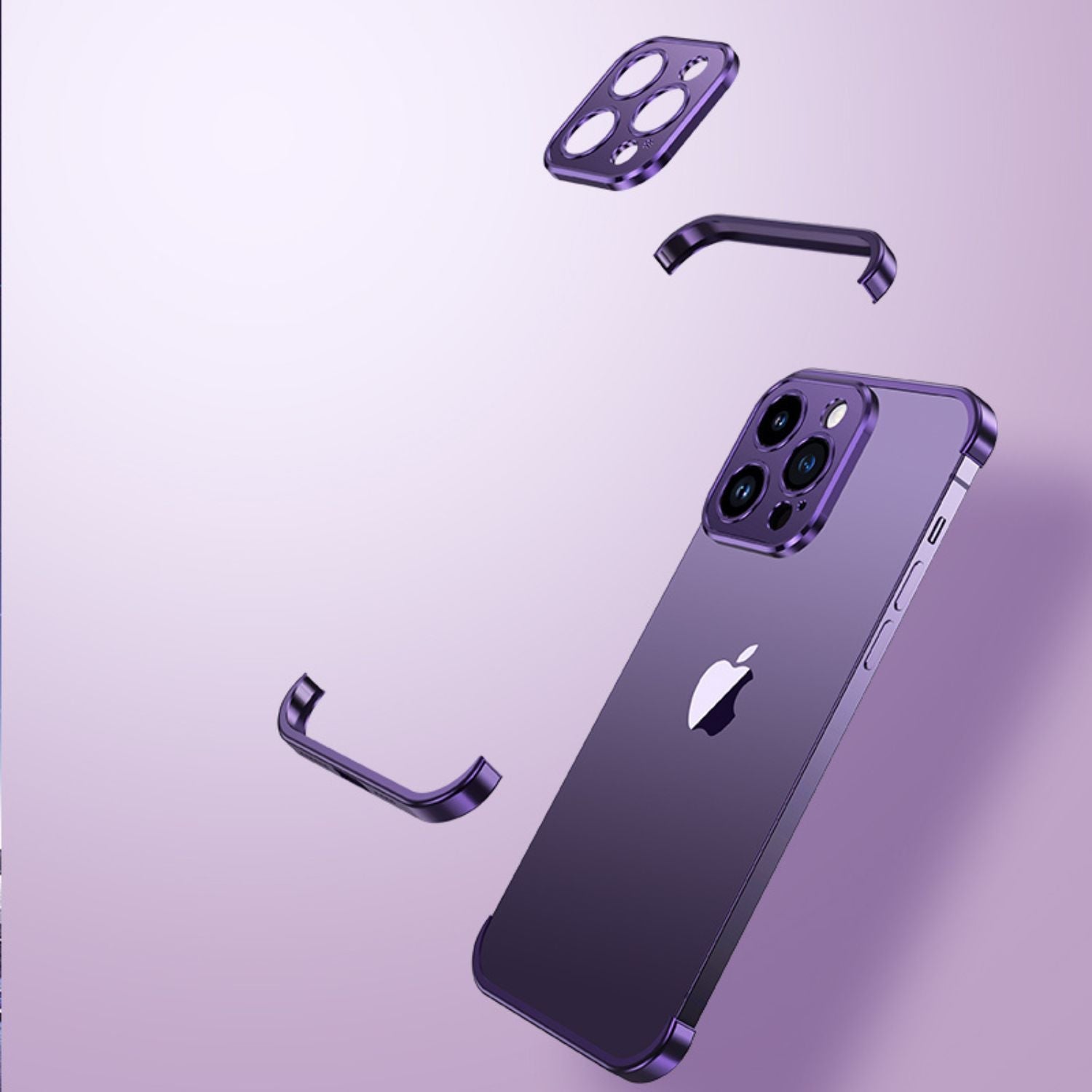 Junips | Phone Case Minimalist Slim Protective Metal Cover