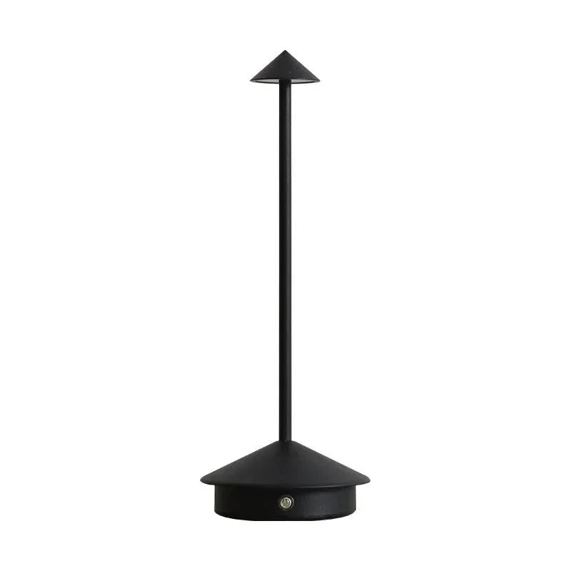 Junips | Elegant rechargeable metallic table lamp