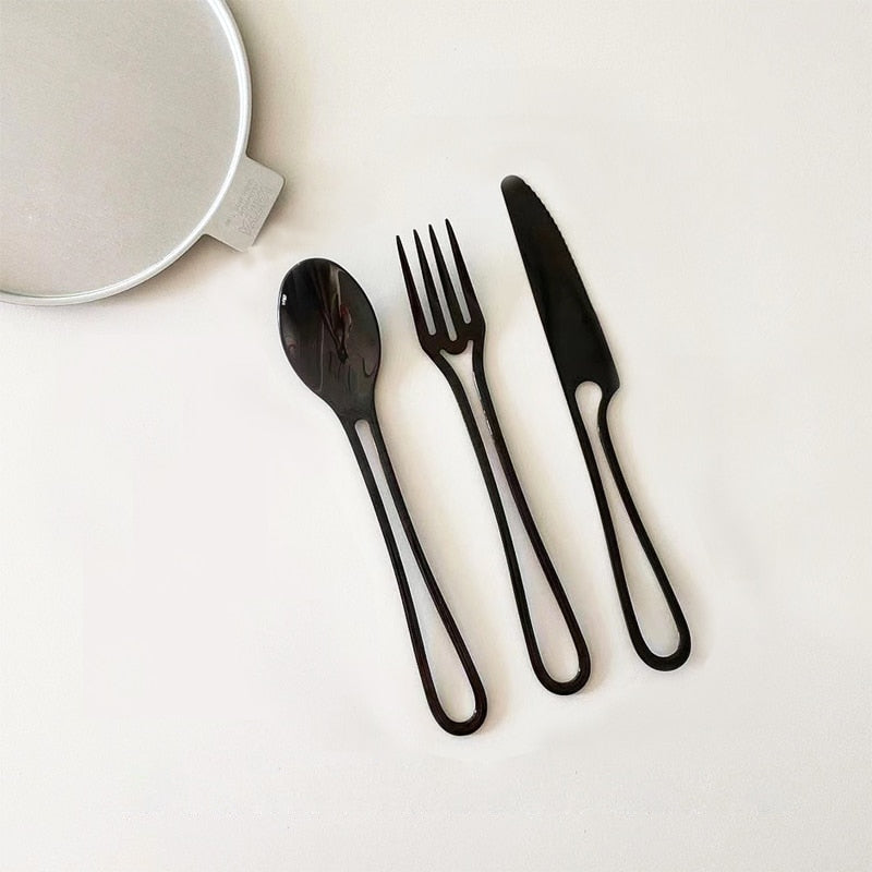 Junips | Outline Cutlery Set made of Stainless Steel