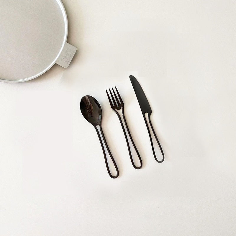 Junips | Outline Cutlery Set made of Stainless Steel