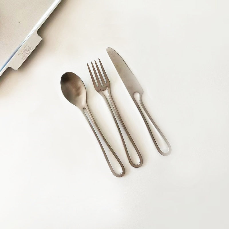 Junips | Outline Cutlery Set made of Stainless Steel