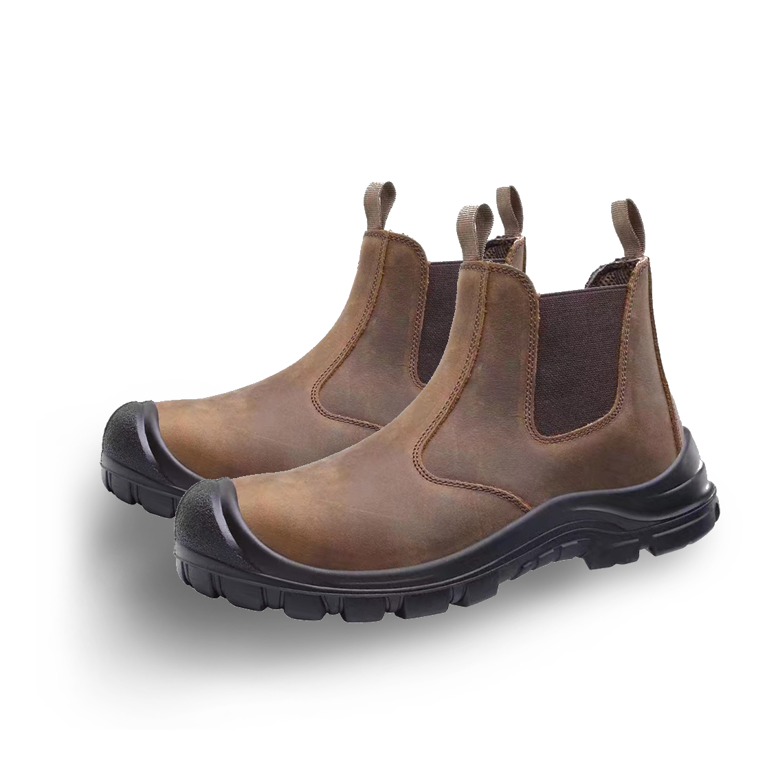 Junips | FlexGuard Orthopedic Work & Safety Boots | Steel Toe & Puncture-Resistant Midsole | Waterproof Full-Grain Leather | Oil-Resistant PU Outsole | Anatomical Arch Support for Plantar Fasciitis