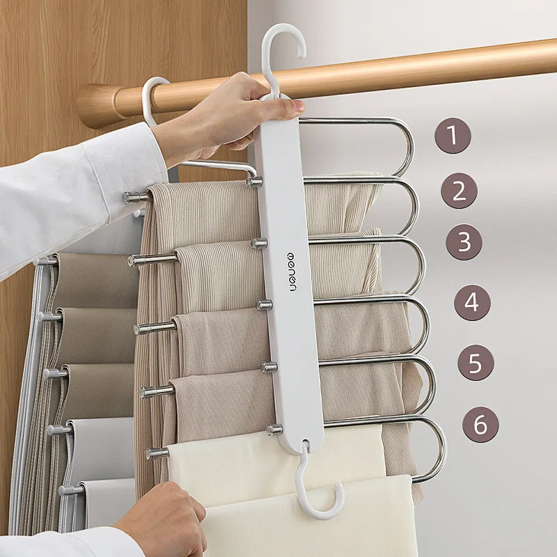 Junips | 6-in-1 Hose Hanging Shelf Organizer