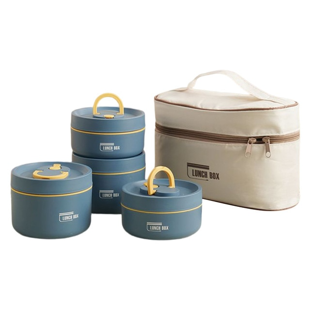 Junips | ThermoBox Multi-Layered Insulated Lunchbox with FREE Carry Bag