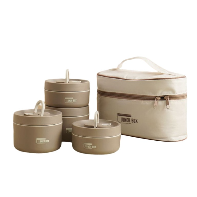 Junips | ThermoBox Multi-Layered Insulated Lunchbox with FREE Carry Bag