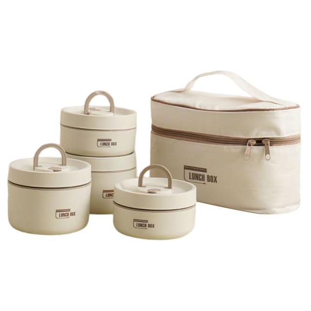 Junips | ThermoBox Multi-Layered Insulated Lunchbox with FREE Carry Bag