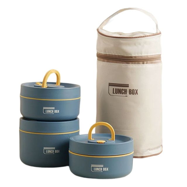 Junips | ThermoBox Multi-Layered Insulated Lunchbox with FREE Carry Bag