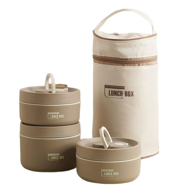 Junips | ThermoBox Multi-Layered Insulated Lunchbox with FREE Carry Bag