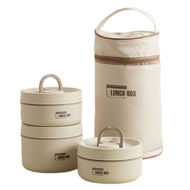 Junips | ThermoBox Multi-Layered Insulated Lunchbox with FREE Carry Bag