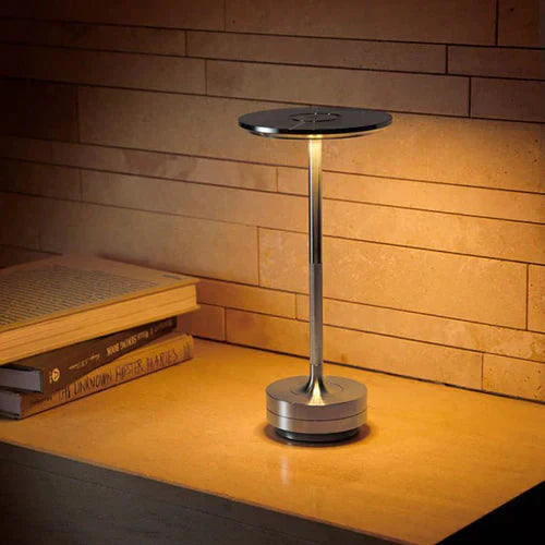 Junips | Table lamp gold metal wireless LED light