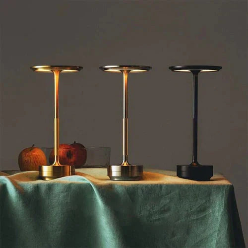 Junips | Table lamp gold metal wireless LED light