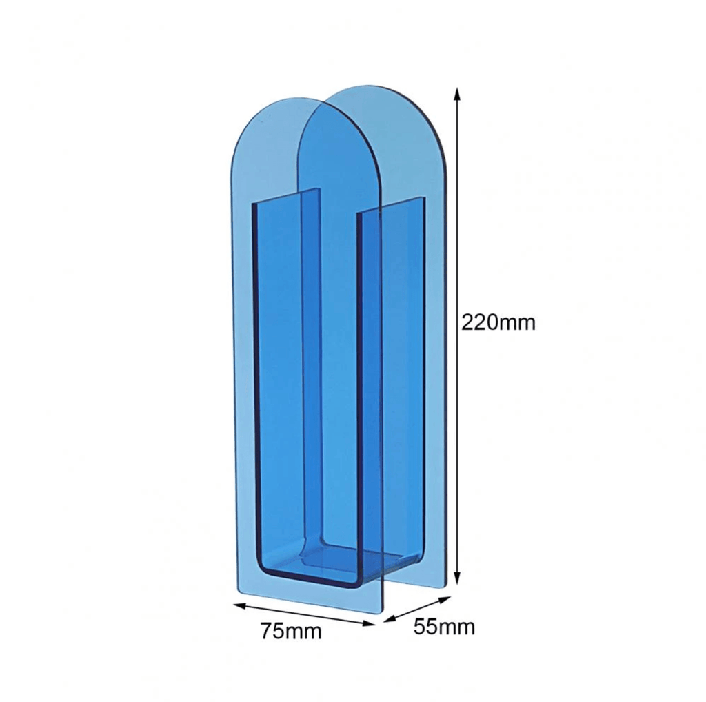 Junips | Transparent Acrylic Flower Vase
