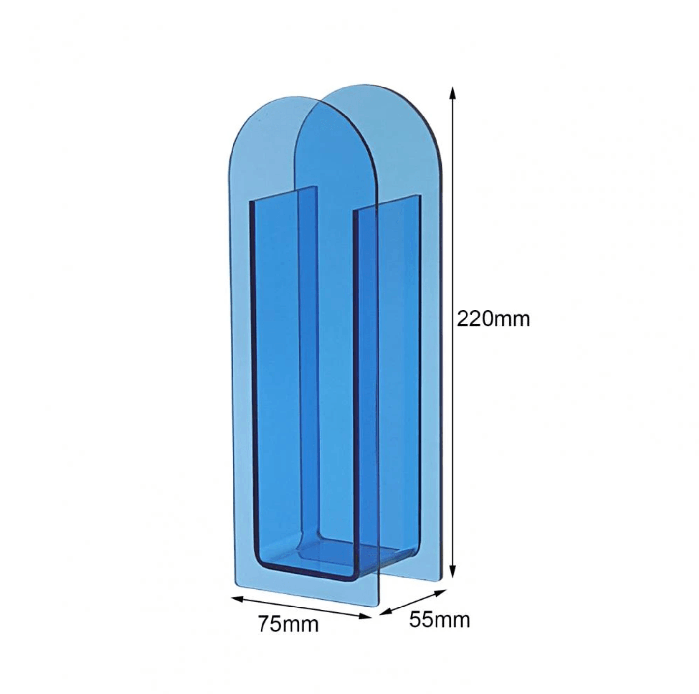 Junips | Transparent Acrylic Flower Vase