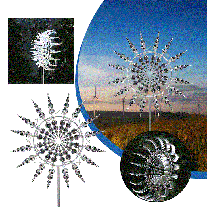 Junips | Windmill - Windly - Magic Metal - Garden decoration