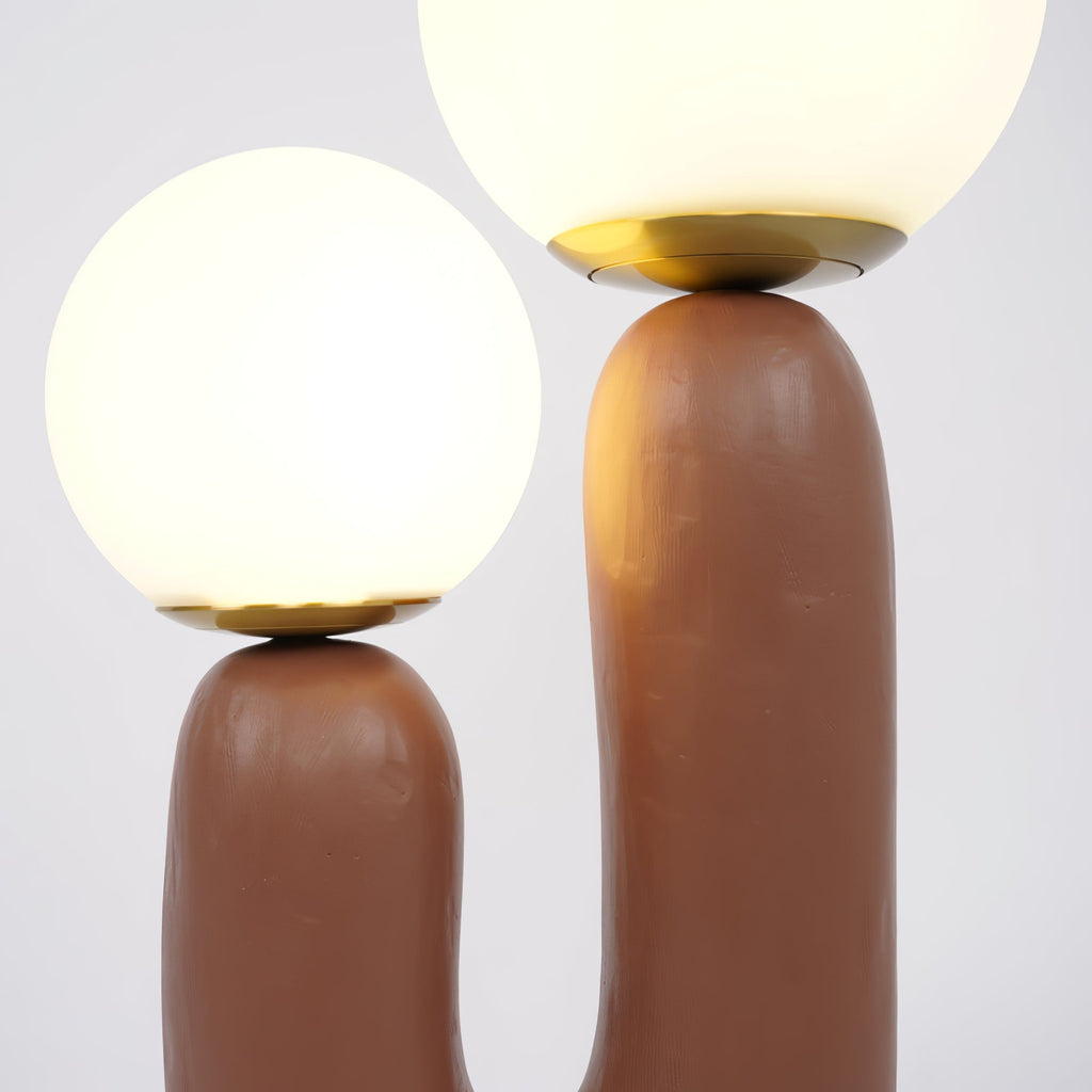 Junips | Contemporary Style Table Lamp with Natural Accent