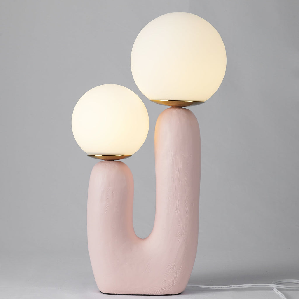 Junips | Contemporary Style Table Lamp with Natural Accent