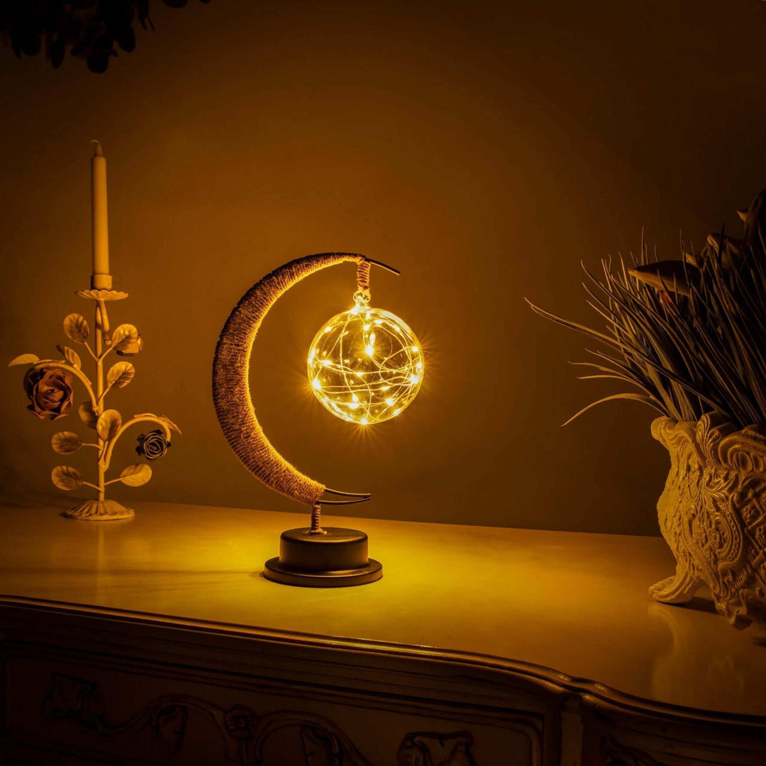 Junips | Table Lamp LED Moon Light for Bedrooms