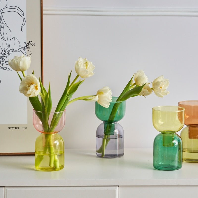 Junips | Two-Piece Mini Bud Vase Terrarium Set