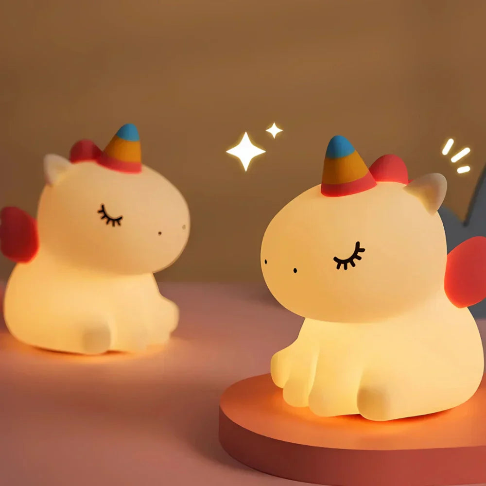 Junips | Night Light Silicone Animal Bedside Lamp