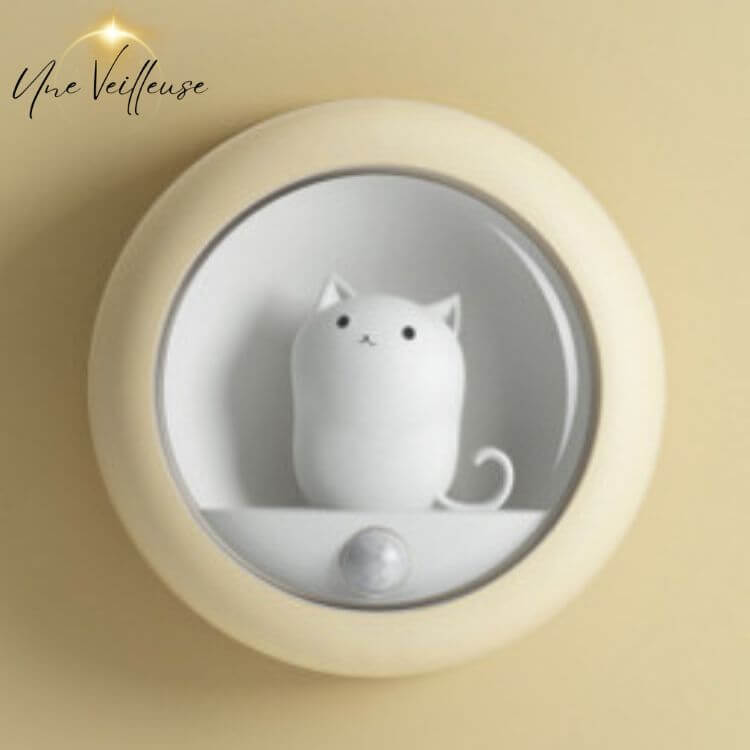 Junips | Wall Night Light - Night Light Cat LuminoCat™
