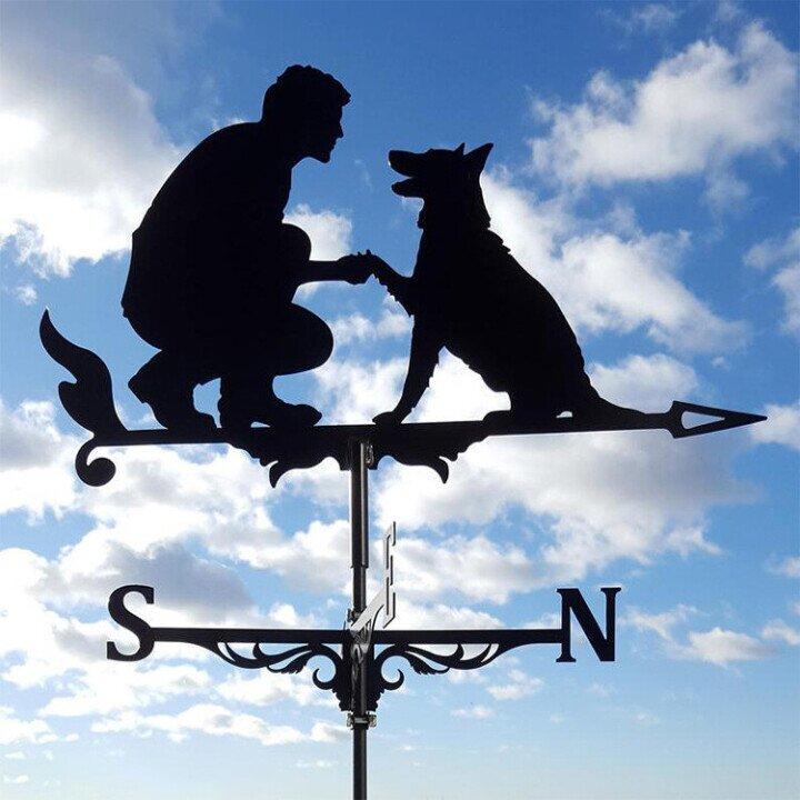 Junips | Weather vane - Windy - Retro witch shape - Unique design