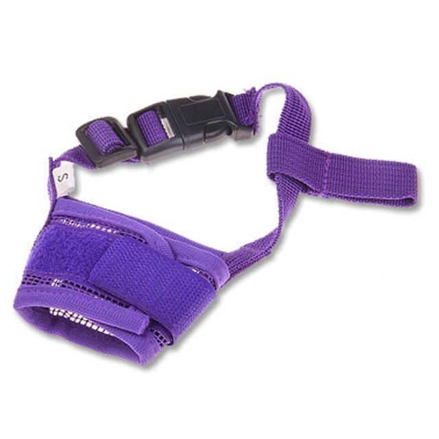 Junips | Pet Dog Adjustable Mask Bark Bite Mesh Mouth Muzzle Grooming Anti Stop Chewing