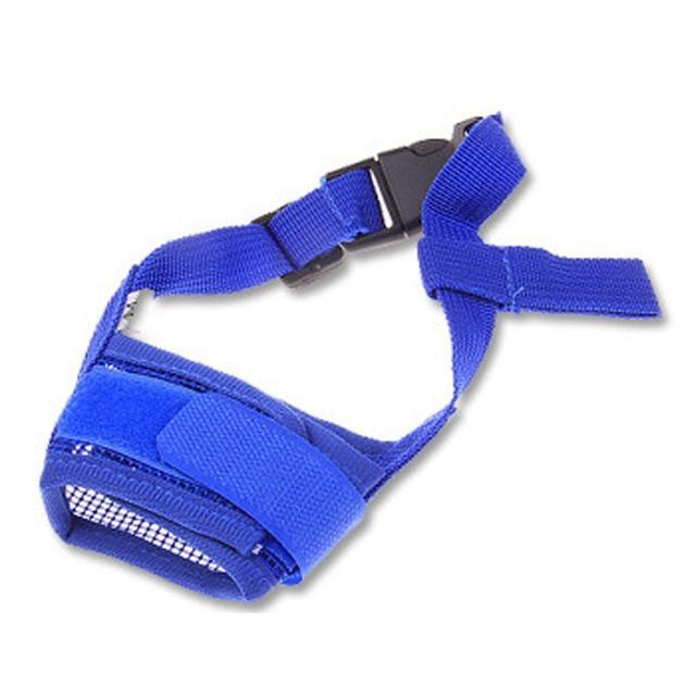Junips | Pet Dog Adjustable Mask Bark Bite Mesh Mouth Muzzle Grooming Anti Stop Chewing