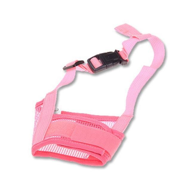Junips | Pet Dog Adjustable Mask Bark Bite Mesh Mouth Muzzle Grooming Anti Stop Chewing