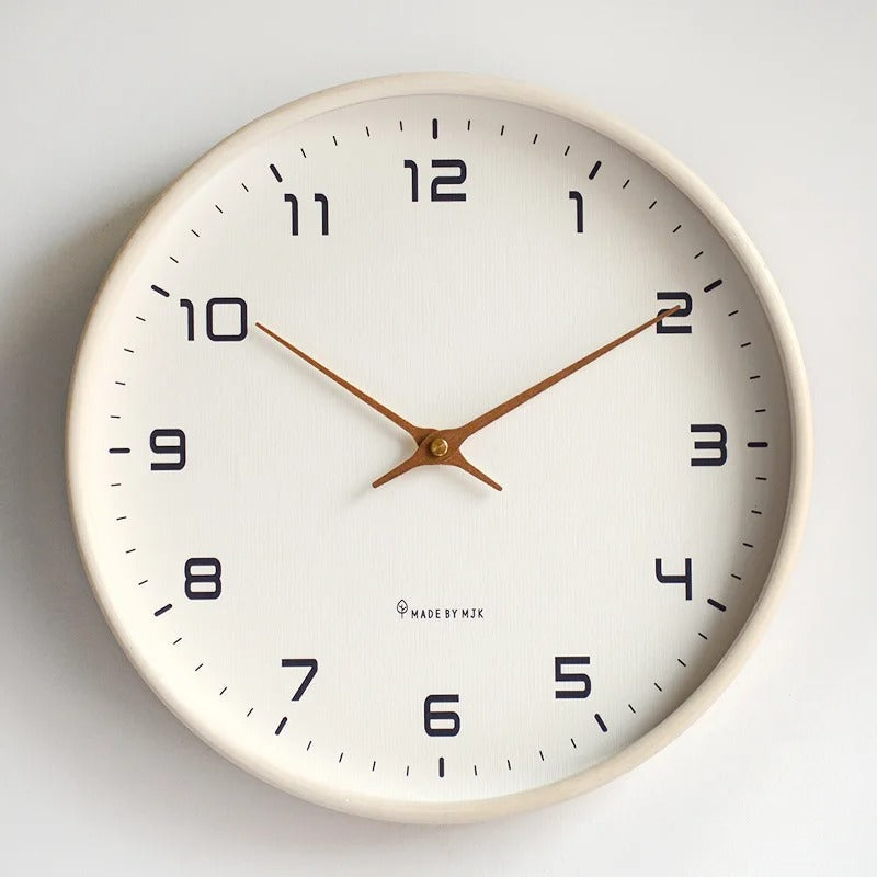 Junips | Minimalistic Wall Clock | Metal & Resin