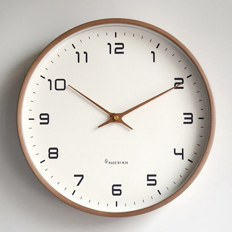 Junips | Minimalistic Wall Clock | Metal & Resin
