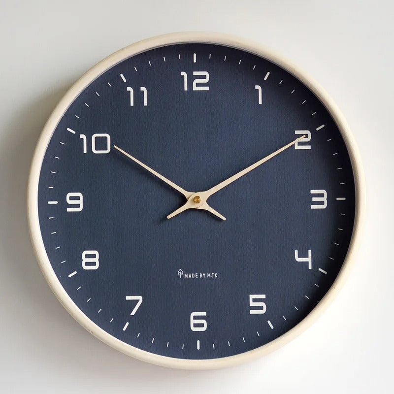 Junips | Minimalistic Wall Clock | Metal & Resin