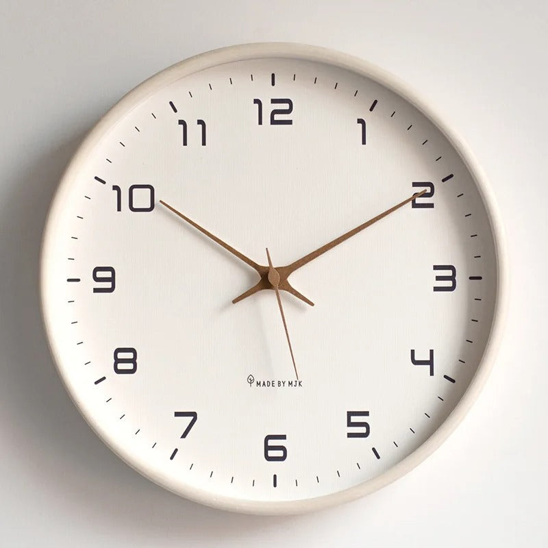 Junips | Minimalistic Wall Clock | Metal & Resin