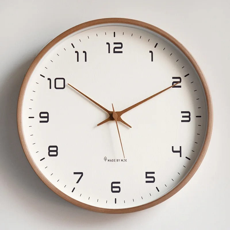 Junips | Minimalistic Wall Clock | Metal & Resin