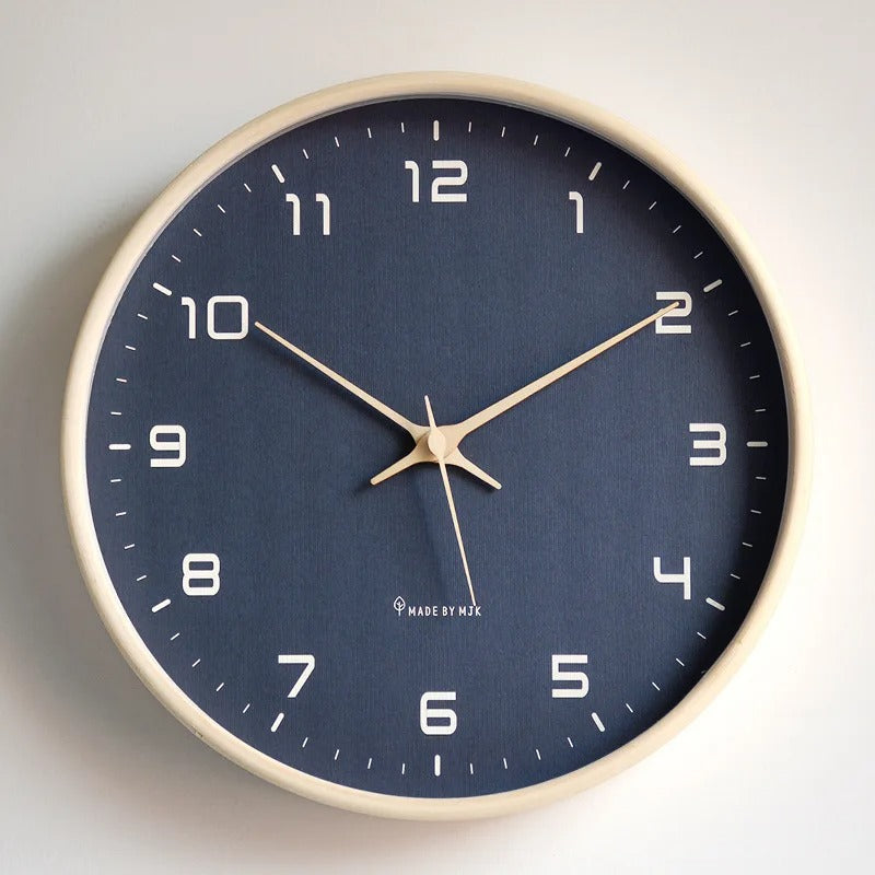 Junips | Minimalistic Wall Clock | Metal & Resin