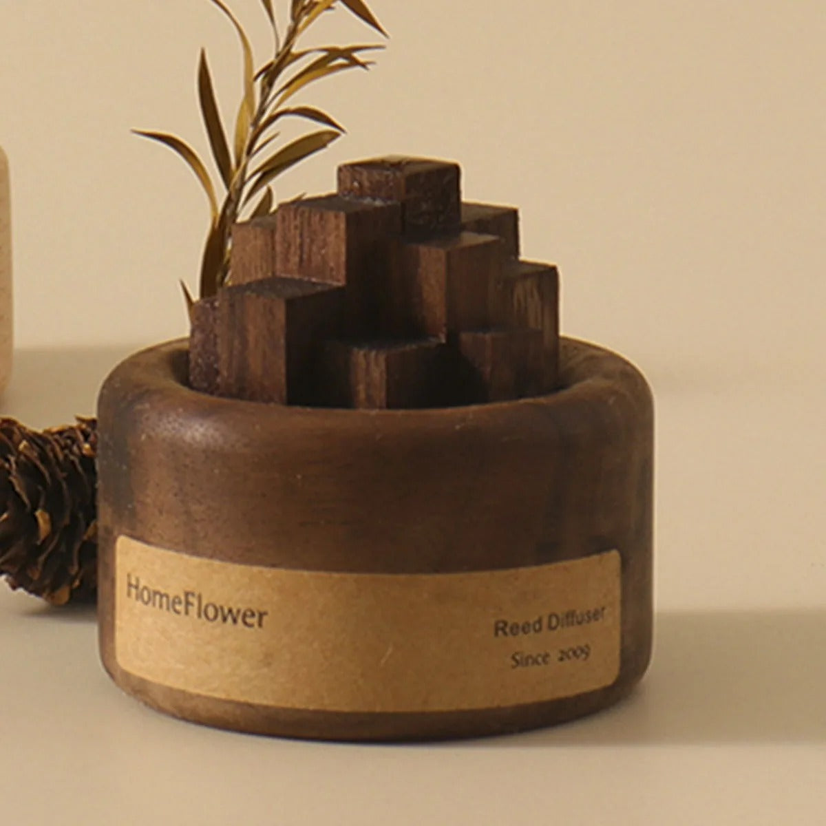 Junips | Natural Scent Diffuser | Solid Wood