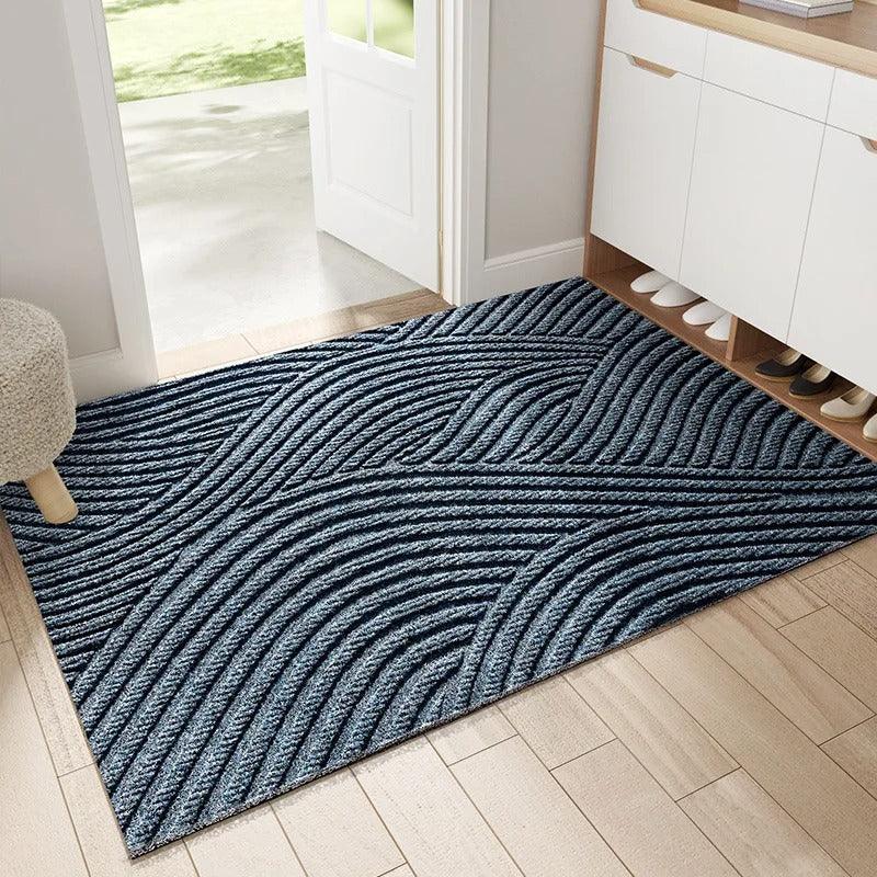 Junips | Modern, Nordic-style PVC doormat │ Non-slip doormat for the entrance area │ Sand-removing foot mat