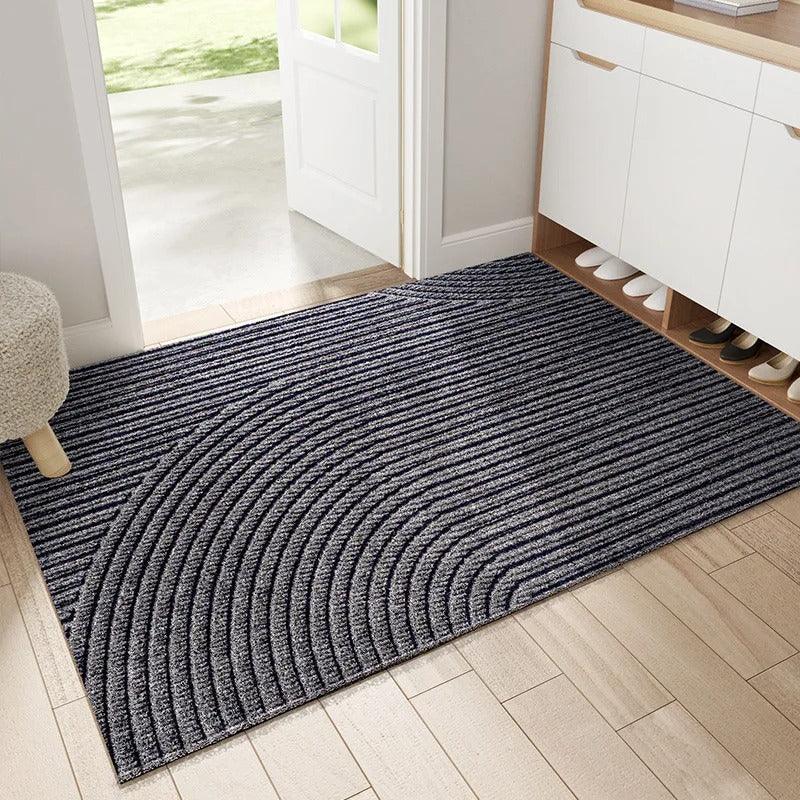 Junips | Modern, Nordic-style PVC doormat │ Non-slip doormat for the entrance area │ Sand-removing foot mat