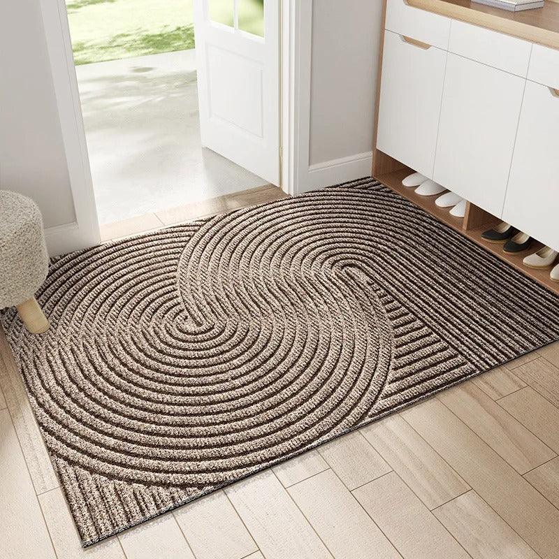 Junips | Modern, Nordic-style PVC doormat │ Non-slip doormat for the entrance area │ Sand-removing foot mat