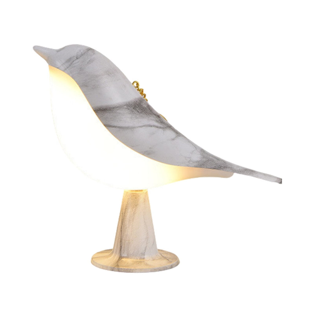 Junips | Modern Wood LED Table Lamp Bird Design