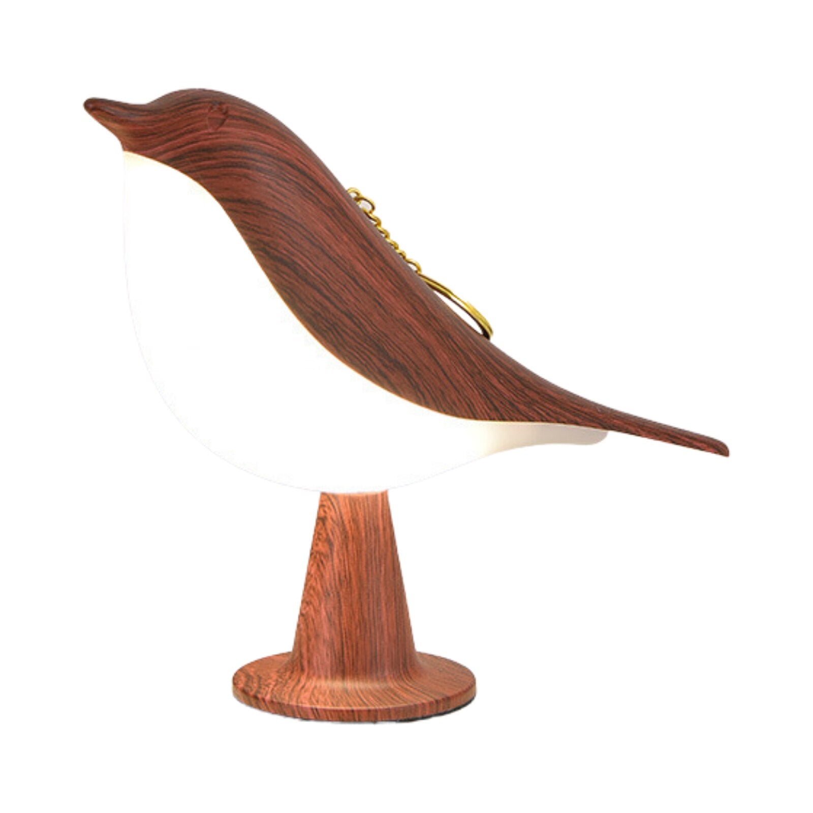 Junips | Table Lamp Bird Shape Wood Effect LED