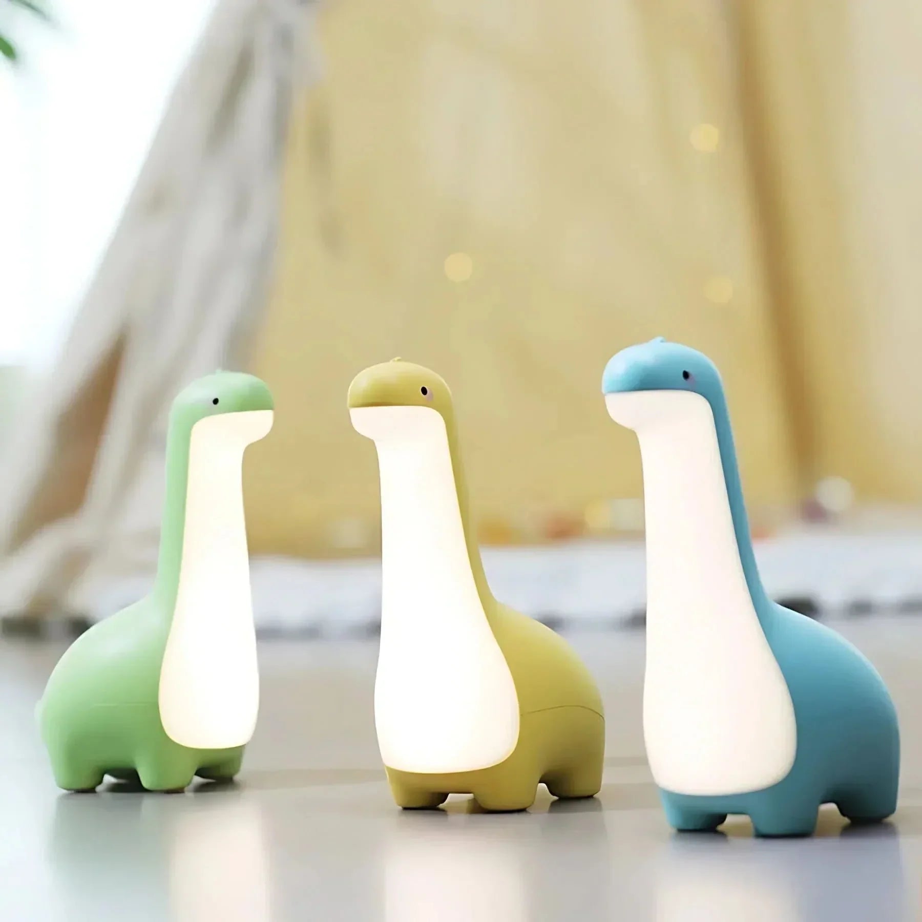 Junips | LED Dinosaur Night Light for Kids with Soft Glow