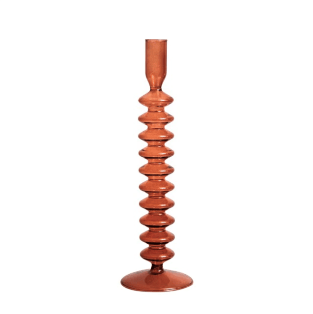 Junips | Vintage-Glass-Candle-Holder Candle Holder