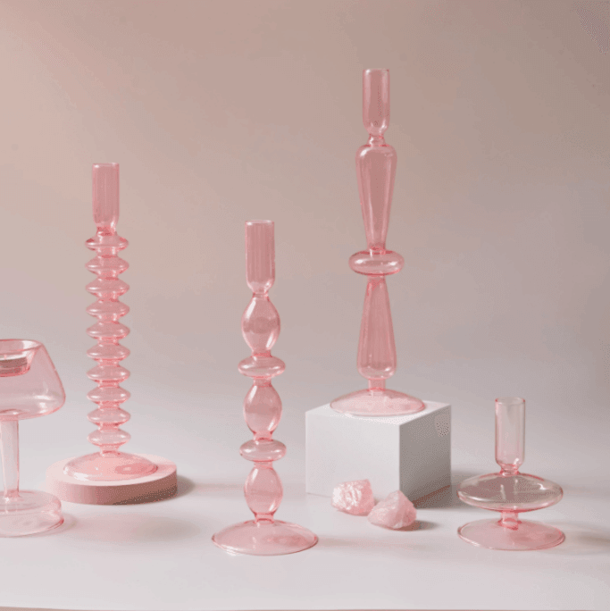Junips | Vintage-Glass-Candle-Holder Candle Holder