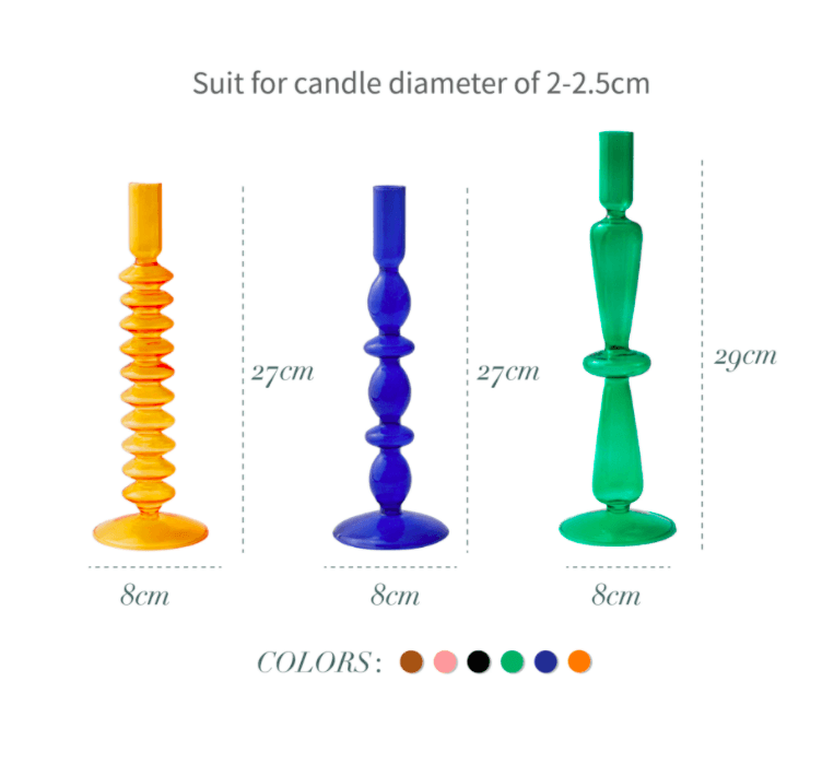 Junips | Vintage-Glass-Candle-Holder Candle Holder