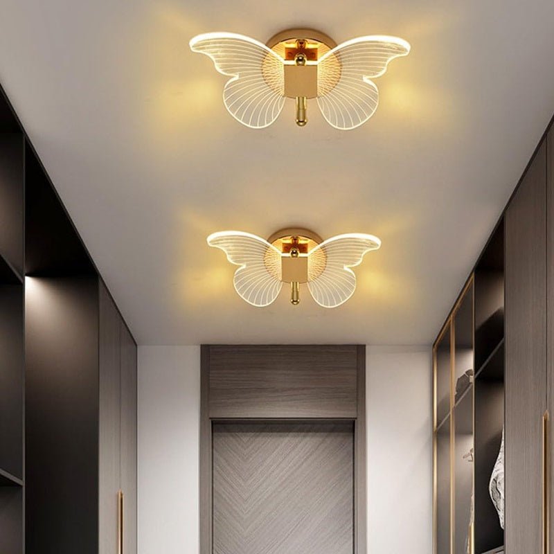 Junips | FloraVyne LED Wall Light – Butterfly-shaped design lamp with 3 light modes energy-saving and elegant