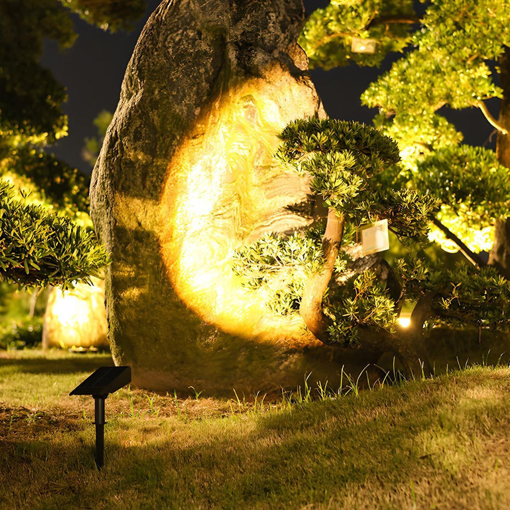 Junips | Waterproof Solar LED Multi-Zoom Spot Light | Adjustable Zoom. Eco-Friendly & Ideal for Garden and Outdoor Landscape Lighting